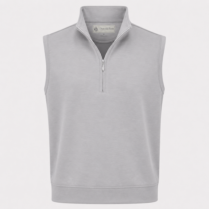 Donald Ross Mens Classic Fit Cannich Vest - PEWTER