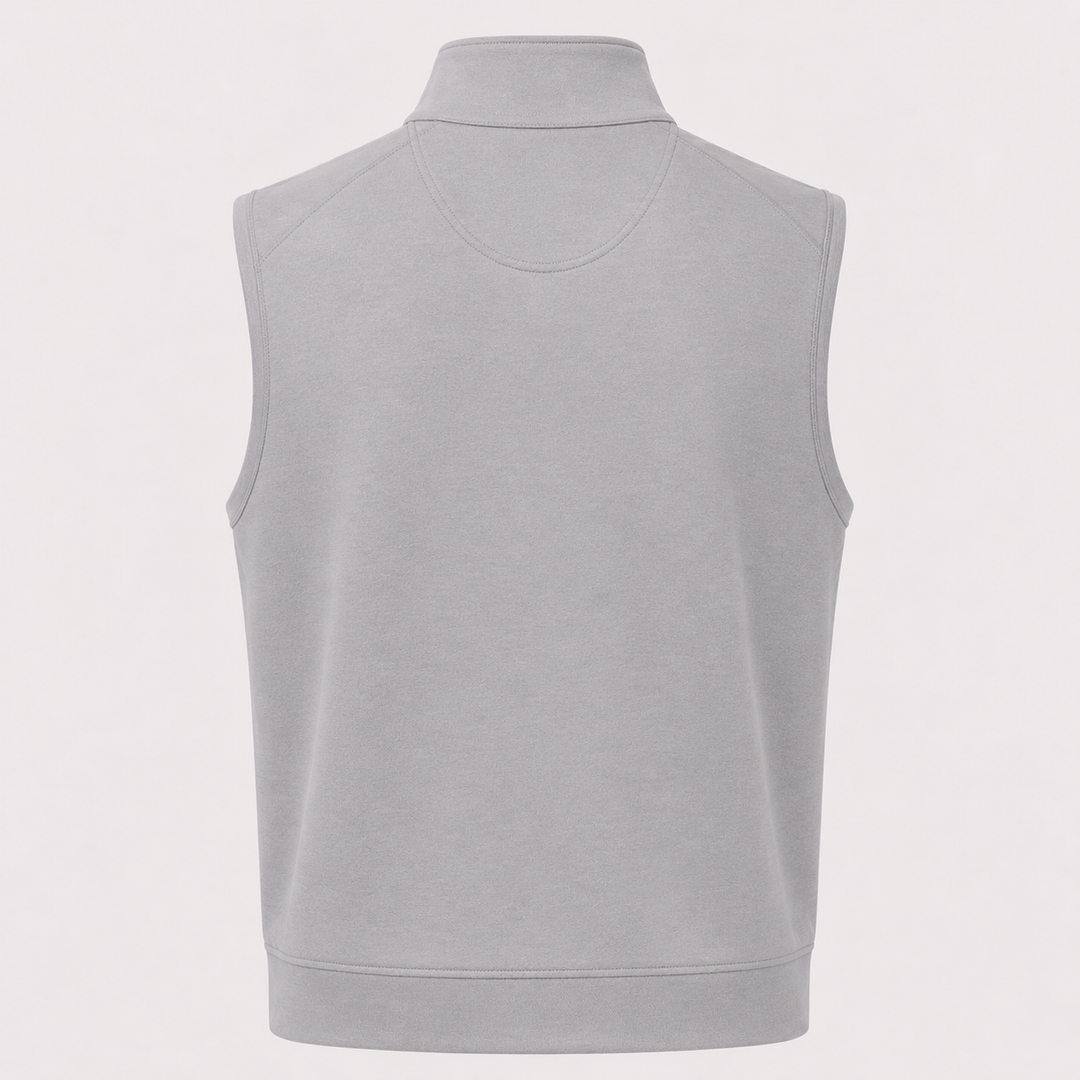 Donald Ross Mens Classic Fit Cannich Vest - PEWTER