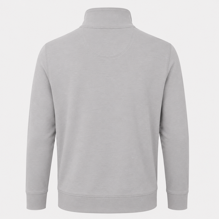 Donald Ross Mens Classic Fit Cannich Lightweight Pullover - PEWTER