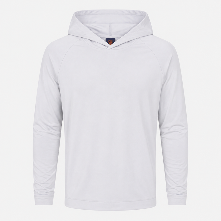 Donald Ross Mens Sport Fit SUPER GOLF Virgil Hoodie - GLACIER