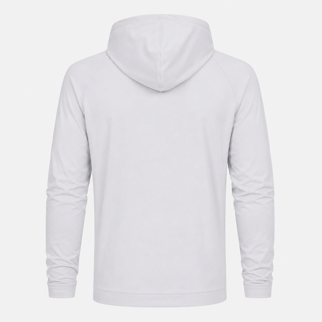 Donald Ross Mens Sport Fit SUPER GOLF Virgil Hoodie - GLACIER