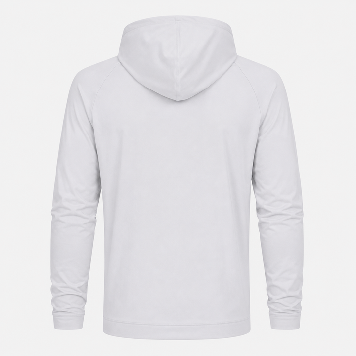 Donald Ross Mens Sport Fit SUPER GOLF Virgil Hoodie - GLACIER