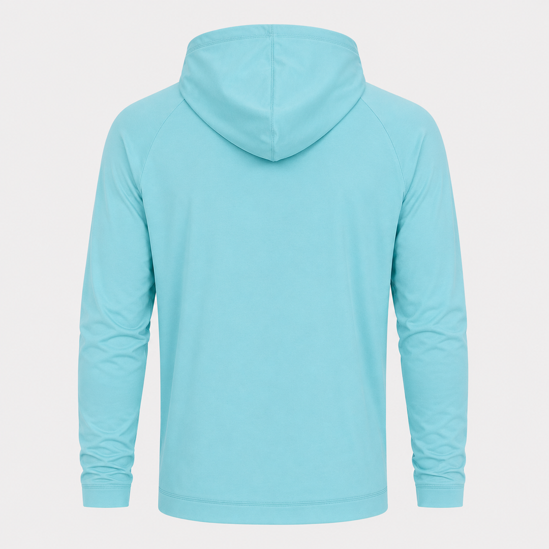 Donald Ross Mens Sport Fit - SUPER GOLF Virgil Hoodie - SEAGLASS