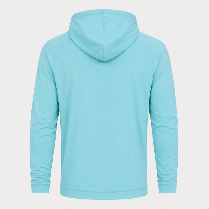 Donald Ross Mens Sport Fit - SUPER GOLF Virgil Hoodie - SEAGLASS