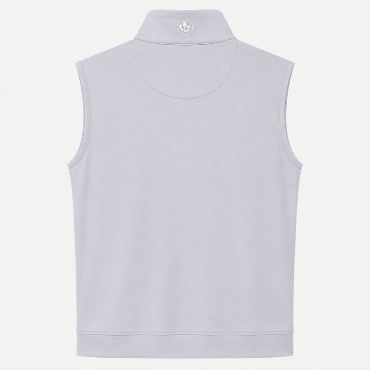 Donald Ross Mens Sport Fit Josiah Vest - HEATHER GREY
