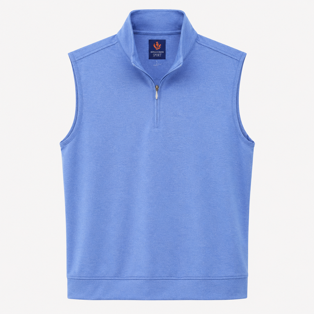 Donald Ross Mens Sport Fit Josiah Vest - ULTRAMARINE
