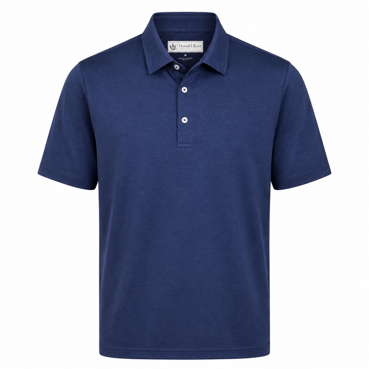 Donald Ross Mens Classic Fit BOSTON Polo - NAVY