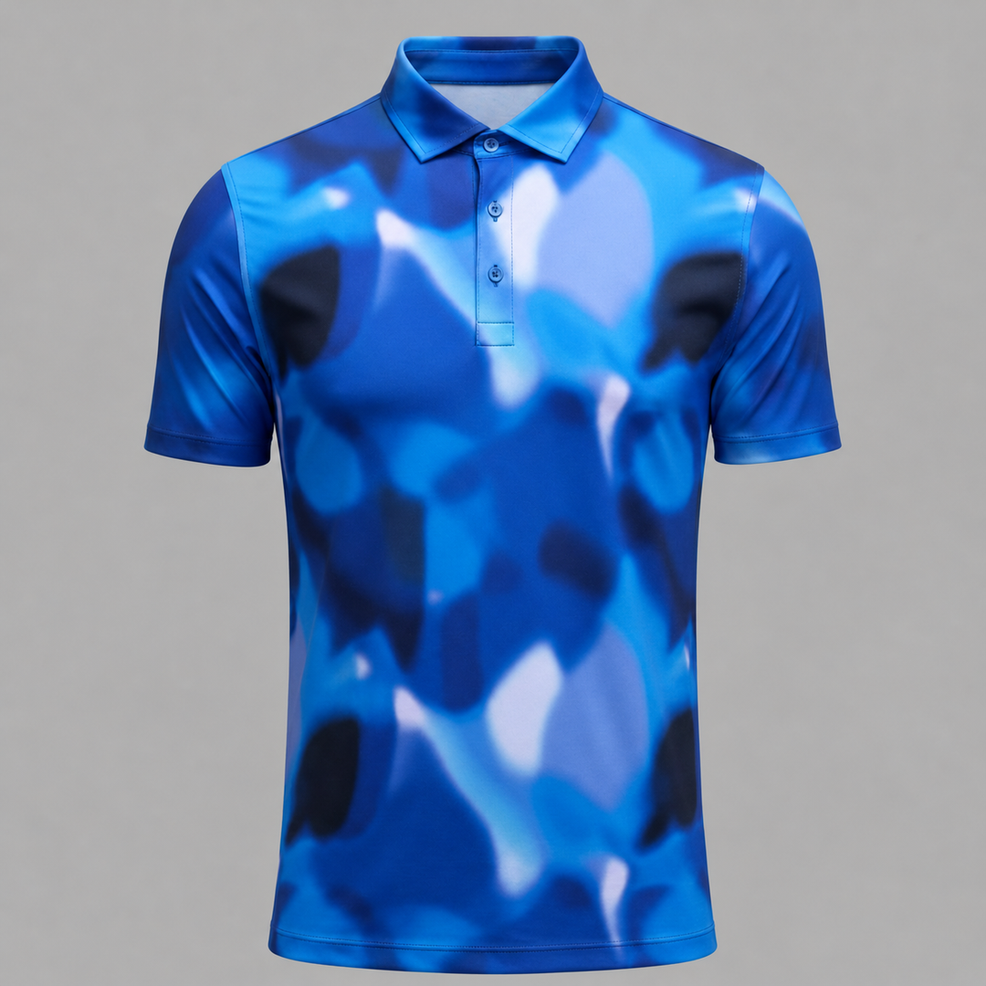 G/FORE MEN'S BLUR TECH JERSEY POLO - LISBON