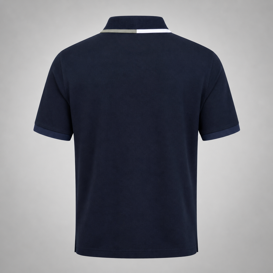 G/FORE MEN'S LUX 100% COTTON POLO - TWILIGHT
