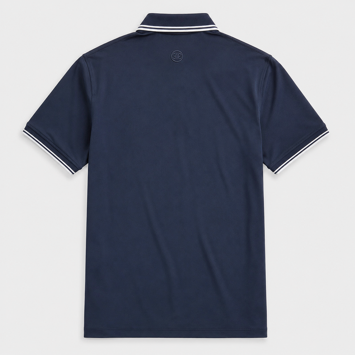 G/FORE MEN'S TECH PIQUE BANDED SLEEVE POLO - INK