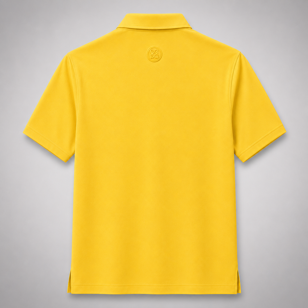 G/FORE MEN'S LTD EDITION ALL PLAY POLO - CANARY