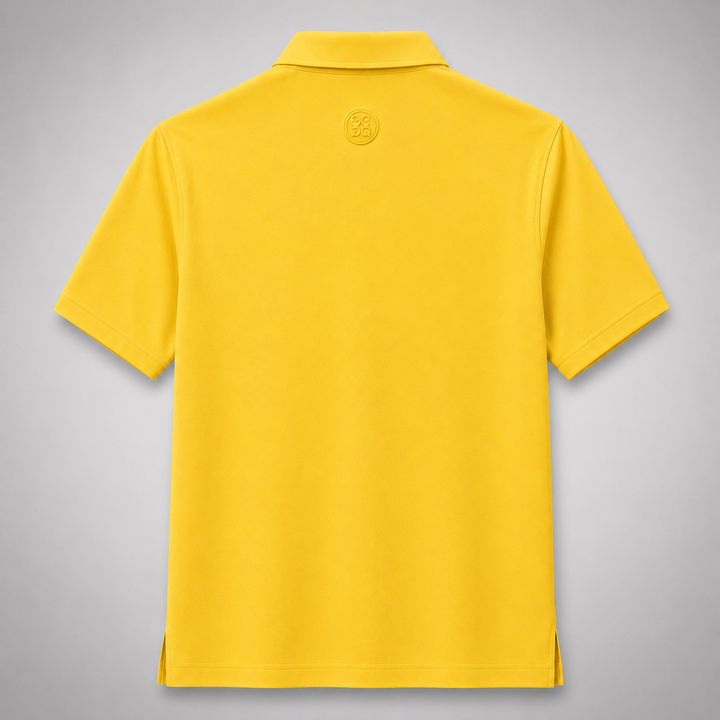G/FORE MEN'S LTD EDITION ALL PLAY POLO - CANARY