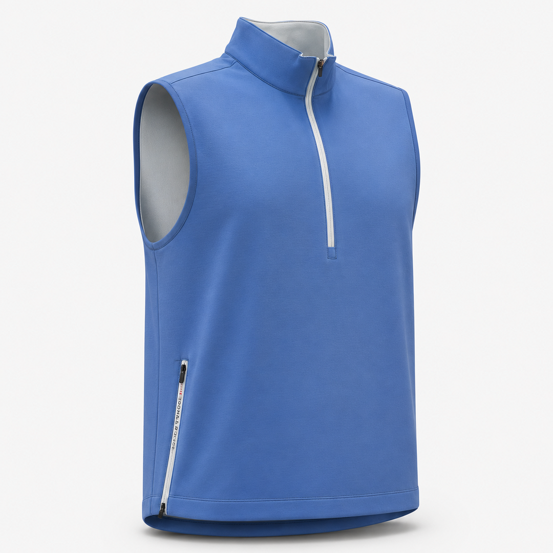 Donald Ross Mens Sport Fit Harrison Bad Elements Performance Vest - COASTAL