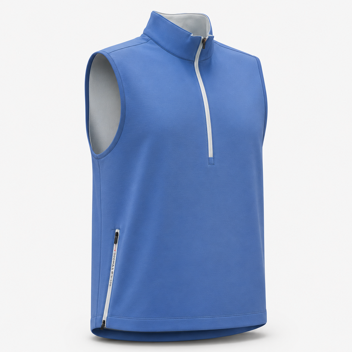 Donald Ross Mens Sport Fit Harrison Bad Elements Performance Vest - COASTAL