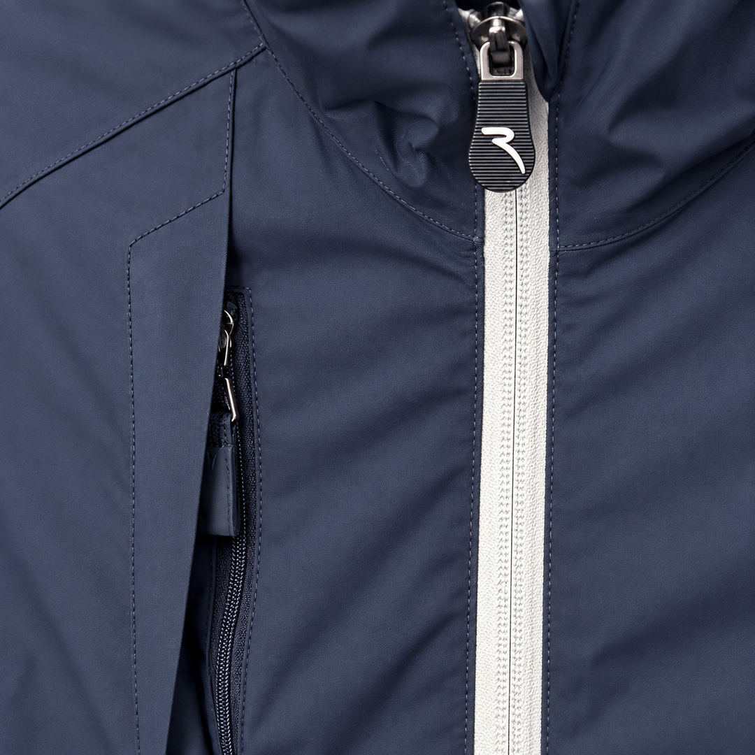 Chervò Men's MASTERPIECE Aqua-Block Waterproof Golf Jacket - NAVY