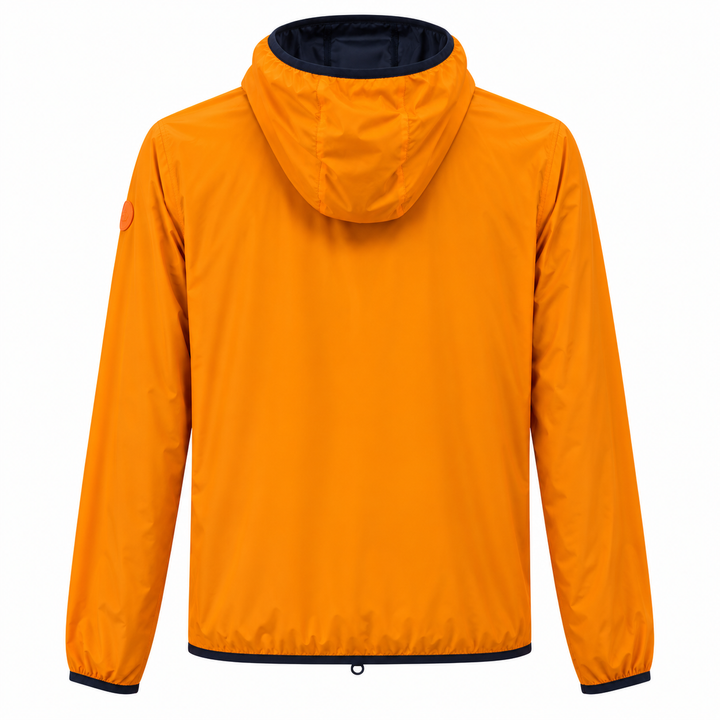Chervò Men's MIERCOLES Hooded Windbreaker – ORANGE