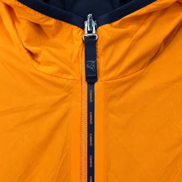 Chervò Men's MIERCOLES Hooded Windbreaker – ORANGE