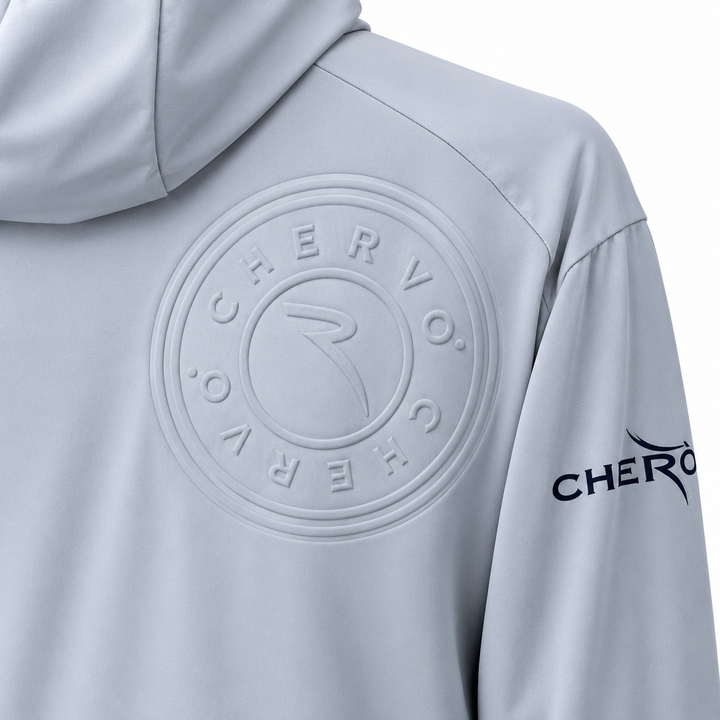 Chervò Men's PIETRO Half-Zip Performance Hoodie - GREY