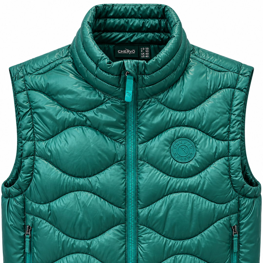Chervo Men's ENNIO Down Pro-Therm®  Vest  - GREEN