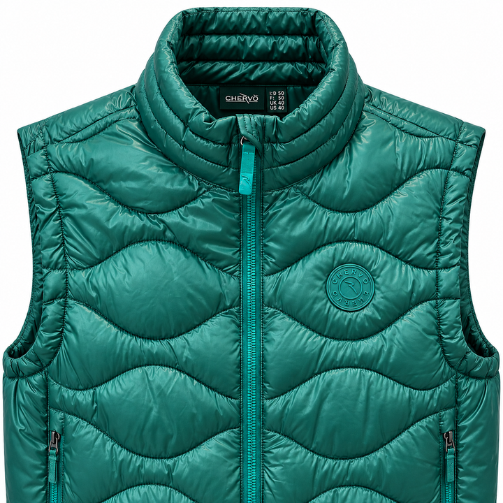Chervo Men's ENNIO Down Pro-Therm®  Vest  - GREEN