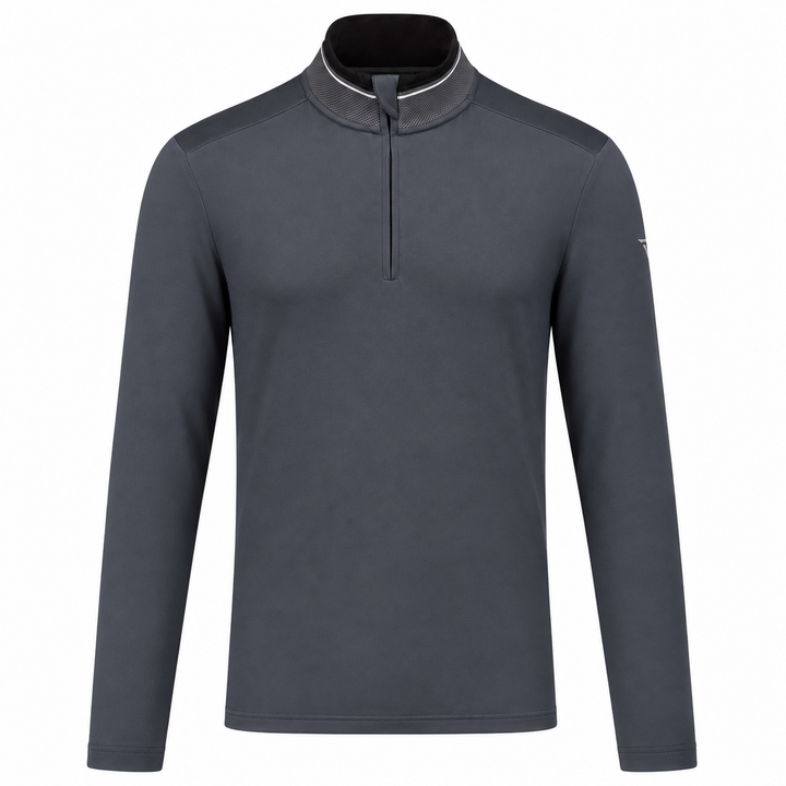Chervo Men's TEACHER Pro-Therm®  1/4 Zip Mid Layer  - GREY