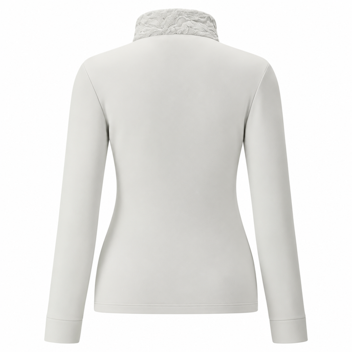 Chervò Women's  PIECE PRO-THERM® Faux Fur Golf Jacket - IVORY