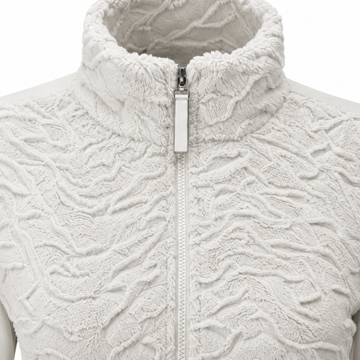 Chervò Women's  PIECE PRO-THERM® Faux Fur Golf Jacket - IVORY