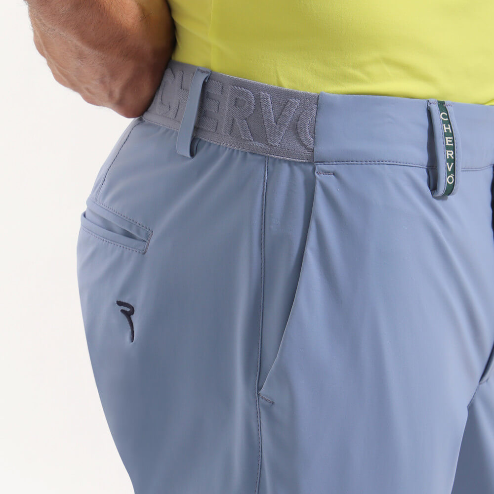 Chervò Men's SCOZZESE 4-Way Stretch Pant - SUMMER SONG BLUE