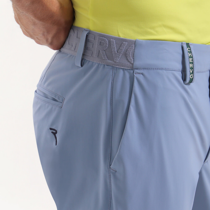 Chervò Men's SCOZZESE 4-Way Stretch Pant - SUMMER SONG BLUE