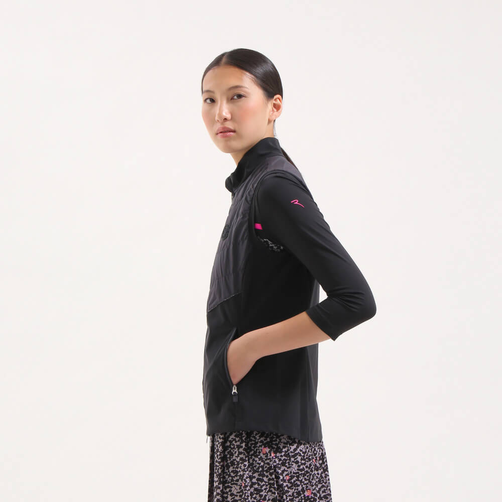 Chervo Women's EXCUSE Vest - MIDNIGHT BLACK