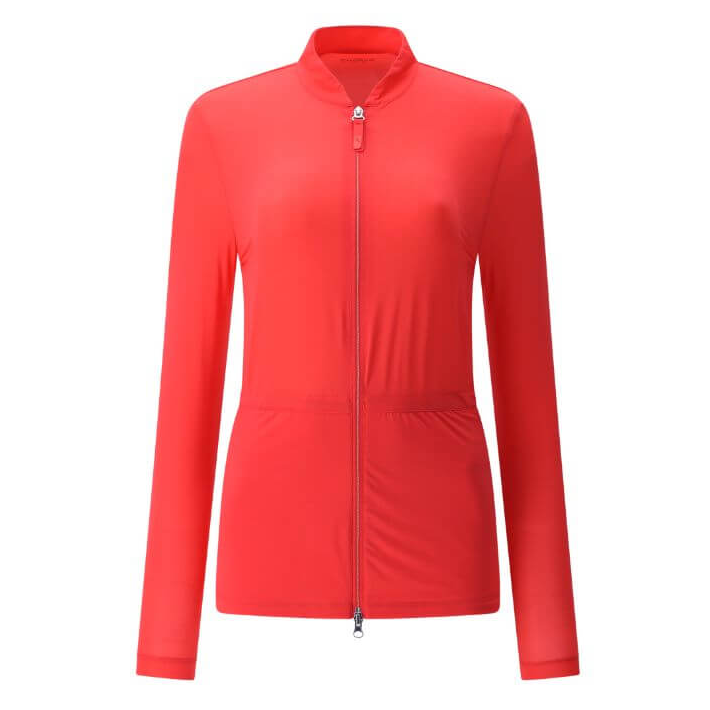 Chervo Women's PRELUDIO Full-Zip Ultralight Longsleeve - RED