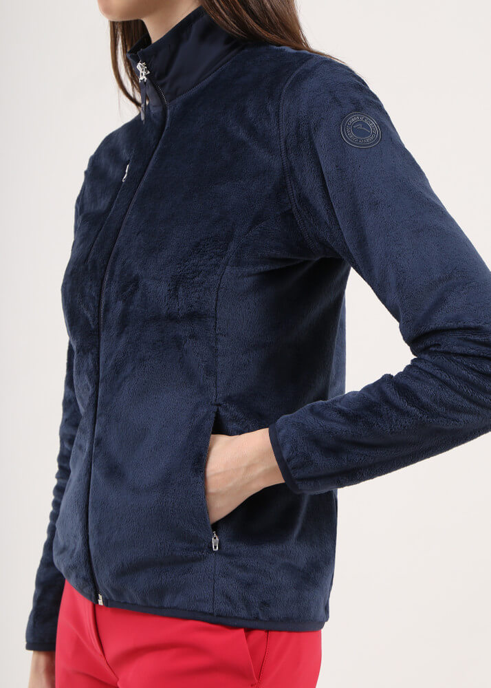 Chervo Women's POCHINO Pro-Therm® Full-Zip Sweater - NAVY