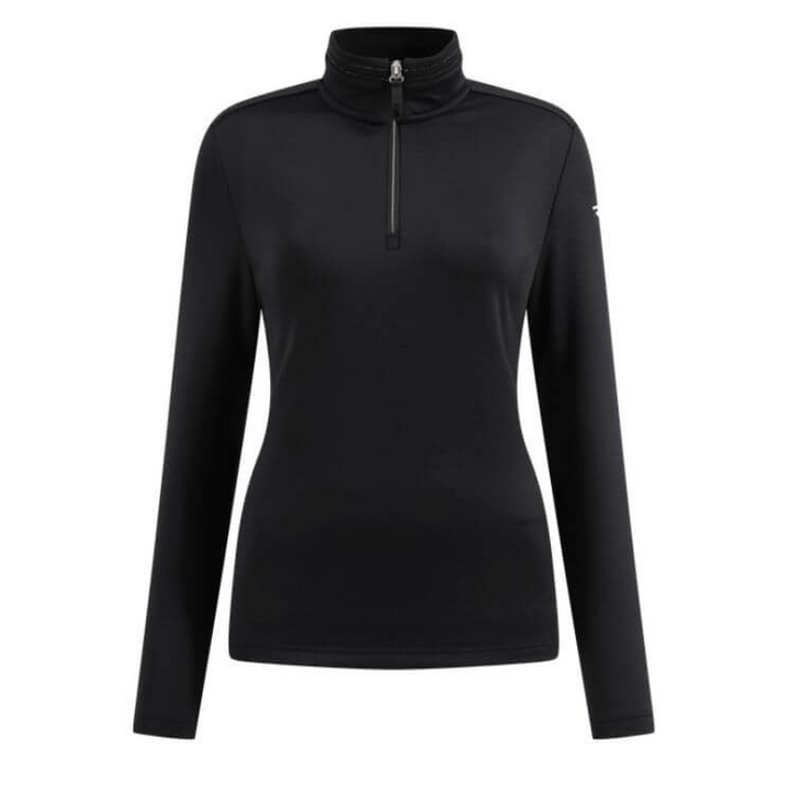 Chervo Women's TARTUFO Pro-Therm® Quarter-Zip Sweater - BLACK
