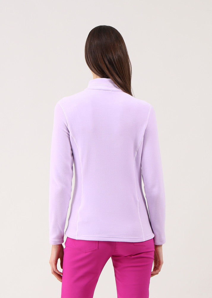 Chervo Women's TUFFO Pro-Therm® Quarter-Zip Microfleece Sweater - LILAC MIST