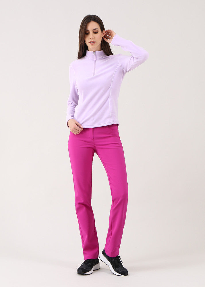 Chervo Women's TUFFO Pro-Therm® Quarter-Zip Microfleece Sweater - LILAC MIST