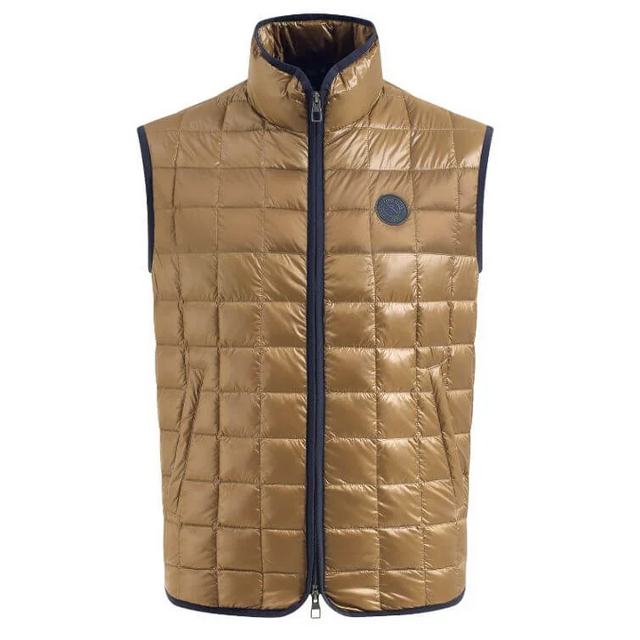 Chervo Men's ESTREMO Down Pro-Therm®  Vest  - TOBACCO LEAF