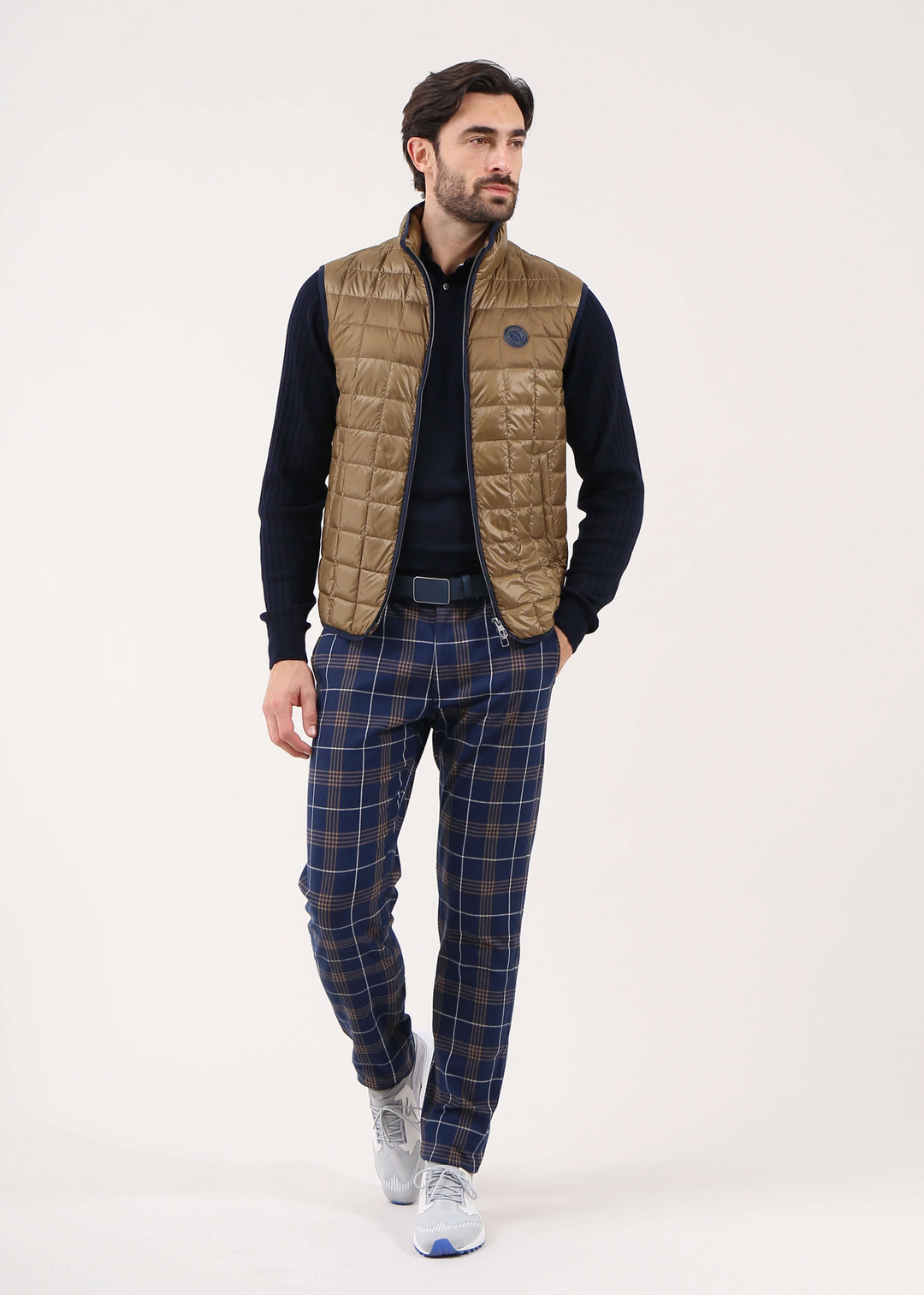 Chervo Men's ESTREMO Down Pro-Therm®  Vest  - TOBACCO LEAF