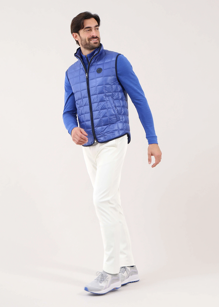 Chervo Men's ESTREMO Down Pro-Therm®  Vest  - FROZEN SAPPHIRE