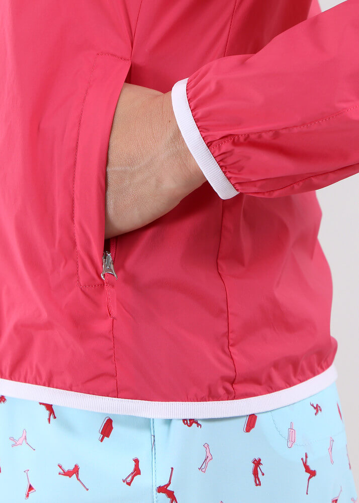 Chervo Women's MARACUJA Lightweight Wind Jacket - BLOOM