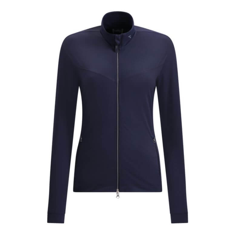 Chervo Women's PROFUMATO Full-Zip Sweater - NAVY