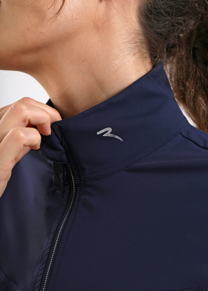 Chervo Women's PROFUMATO Full-Zip Sweater - NAVY