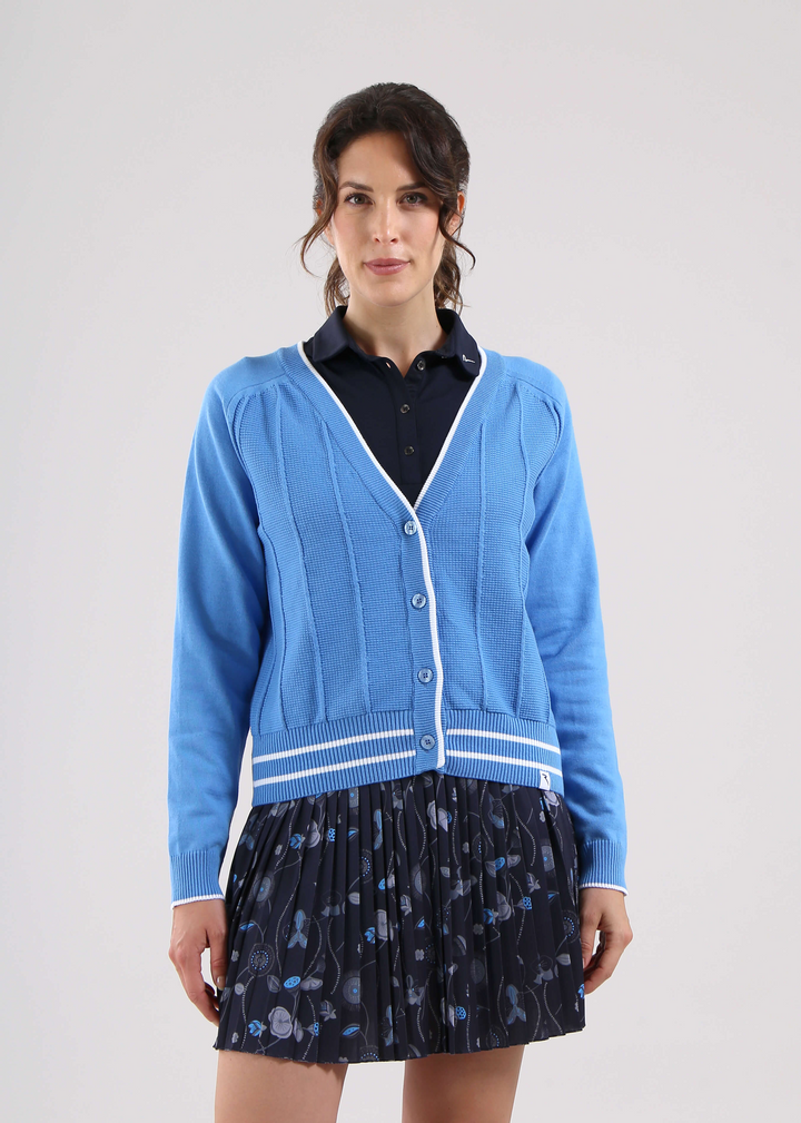 Chervo Women's NAVONA Cardigan - AZURE