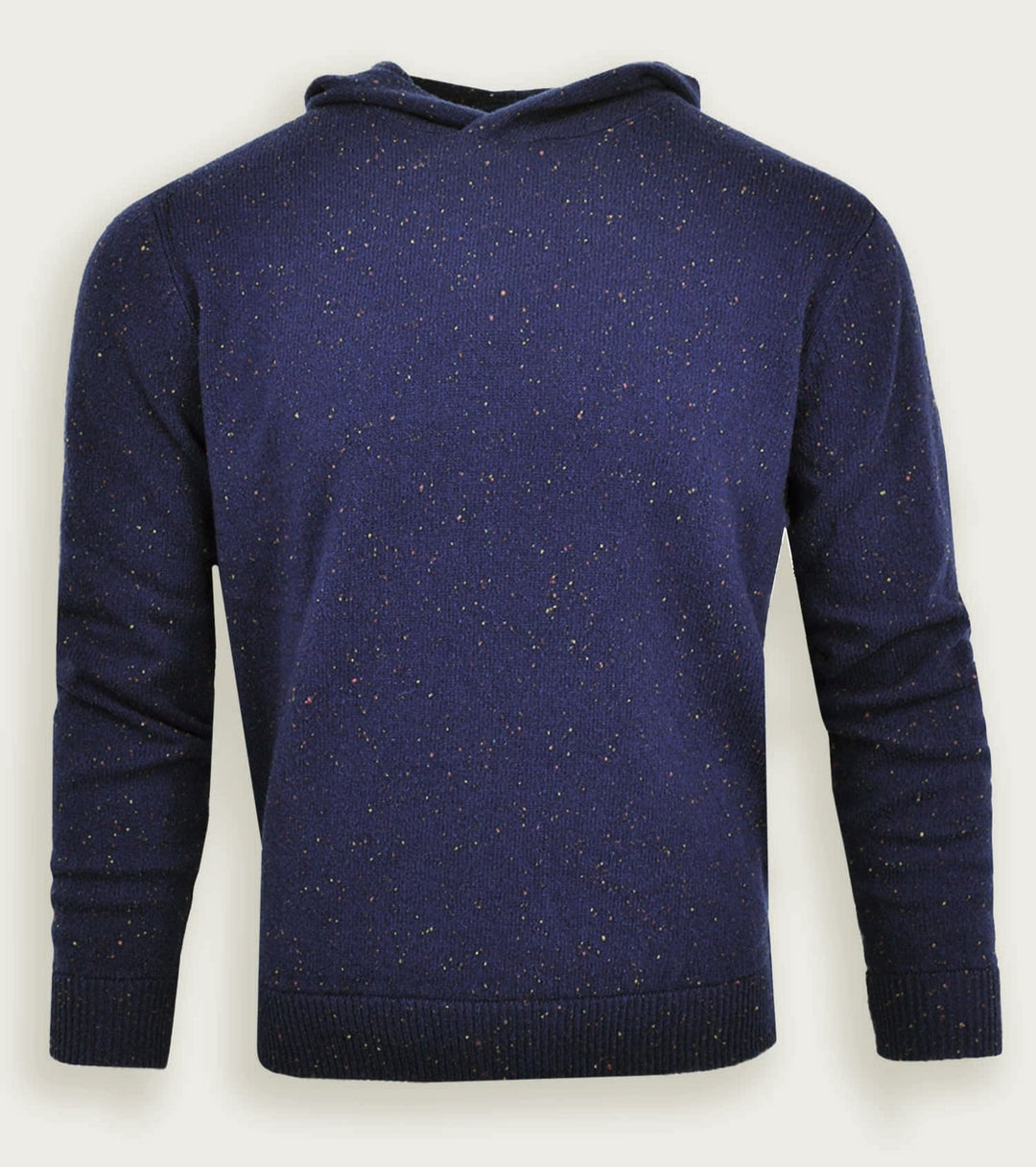 Donald Ross Mens Sport Fit TUCKER Wool Hoodie - NAVY