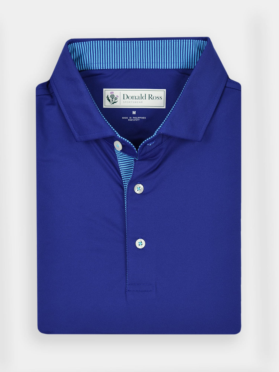 Donald Ross Mens Classic Fit SALEM Polo - NAVY