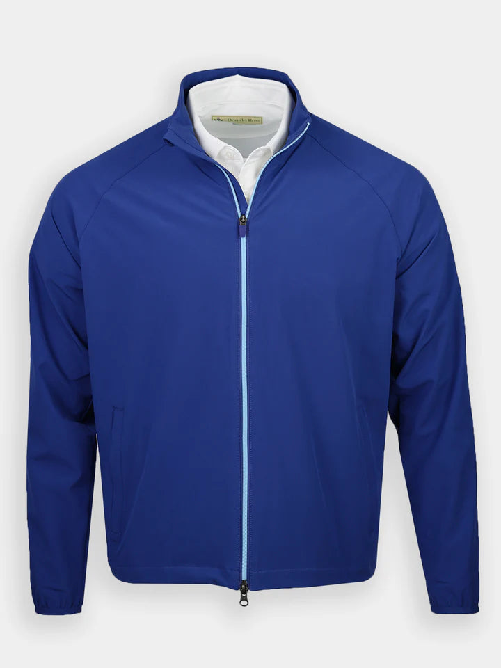 Donald Ross Mens Classic Fit Hartford Full Zip Jacket - NAVY