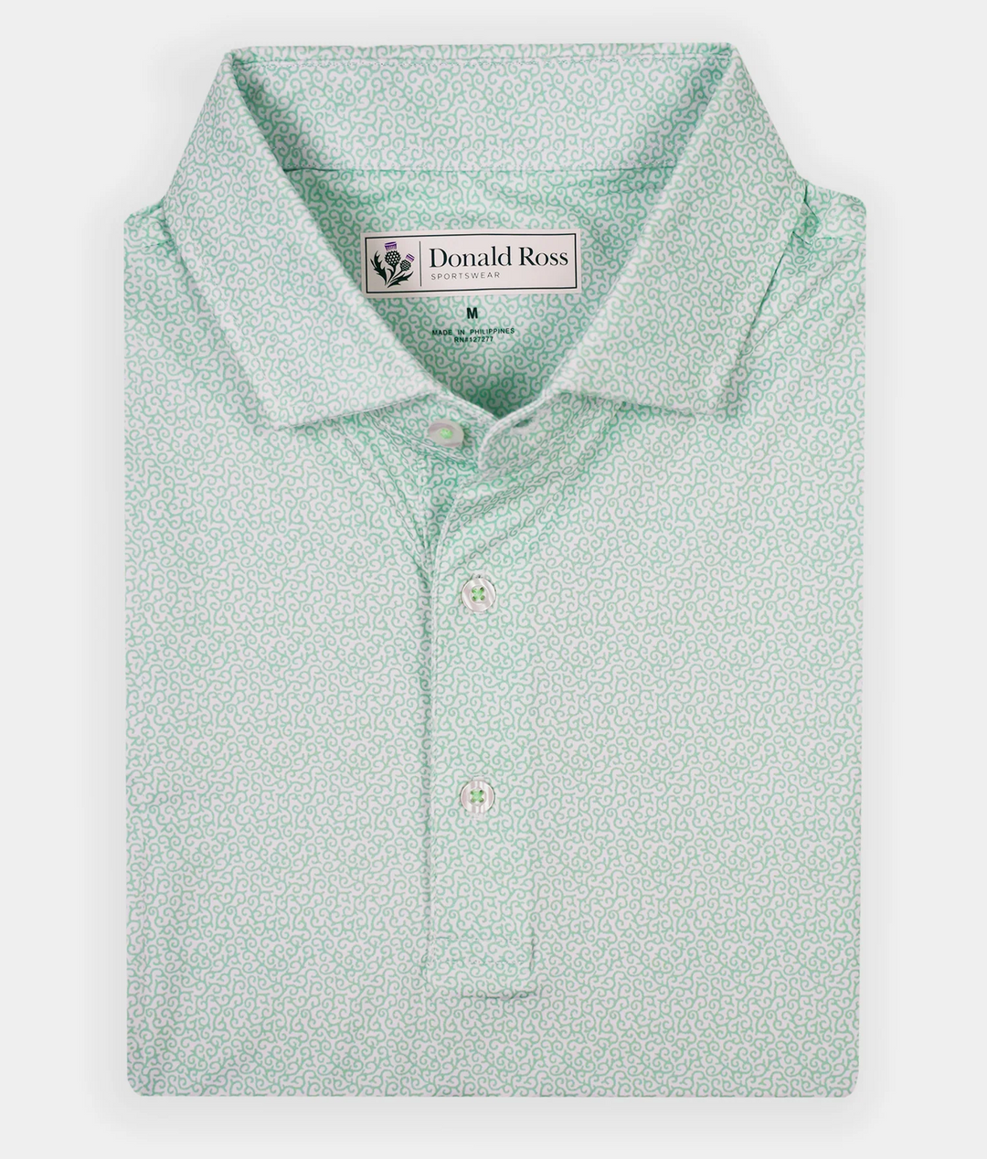 Donald Ross Mens Classic Fit HOLDEN Polo - MINT