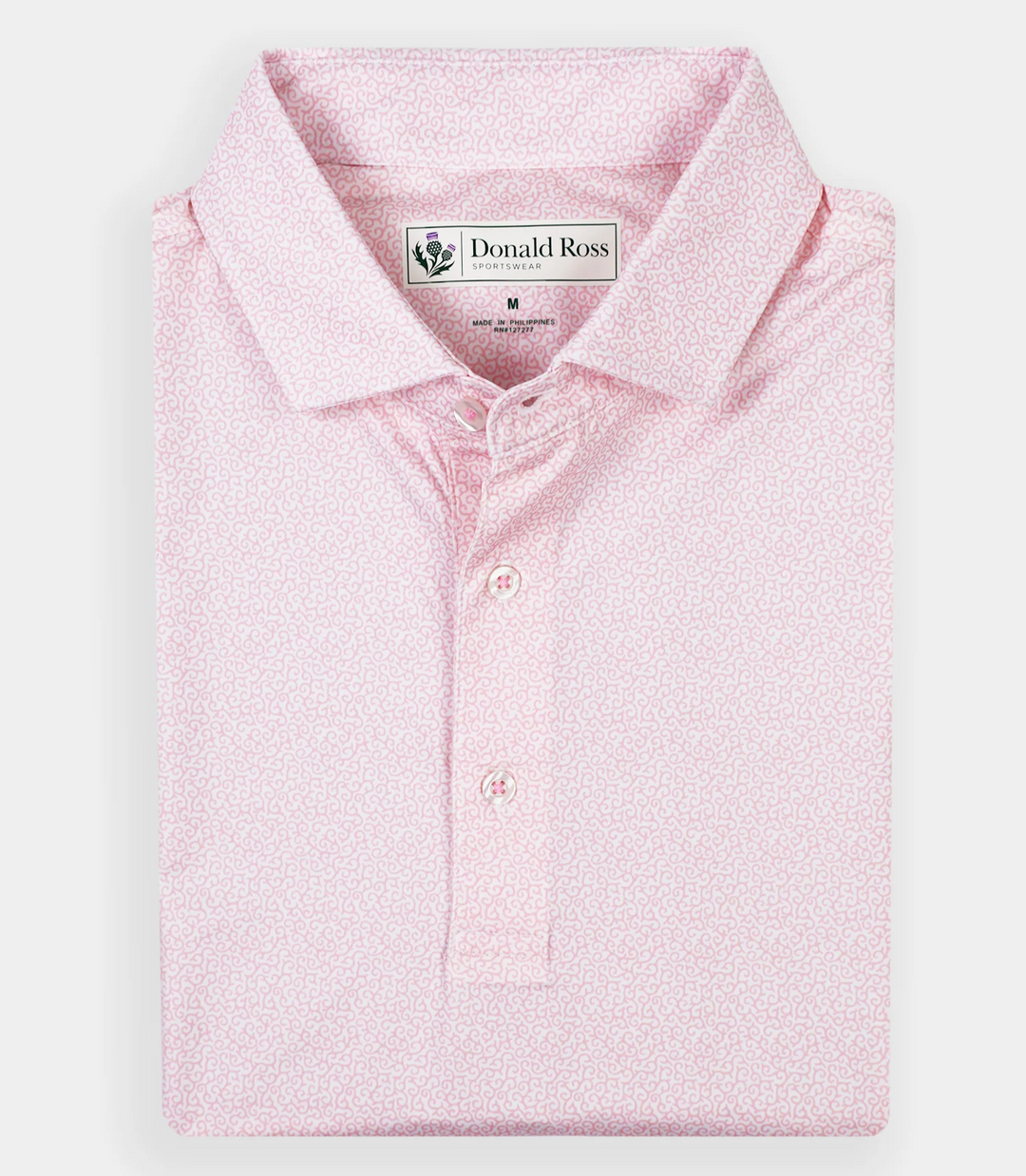 Donald Ross Mens Classic Fit HOLDEN Polo - LOTUS