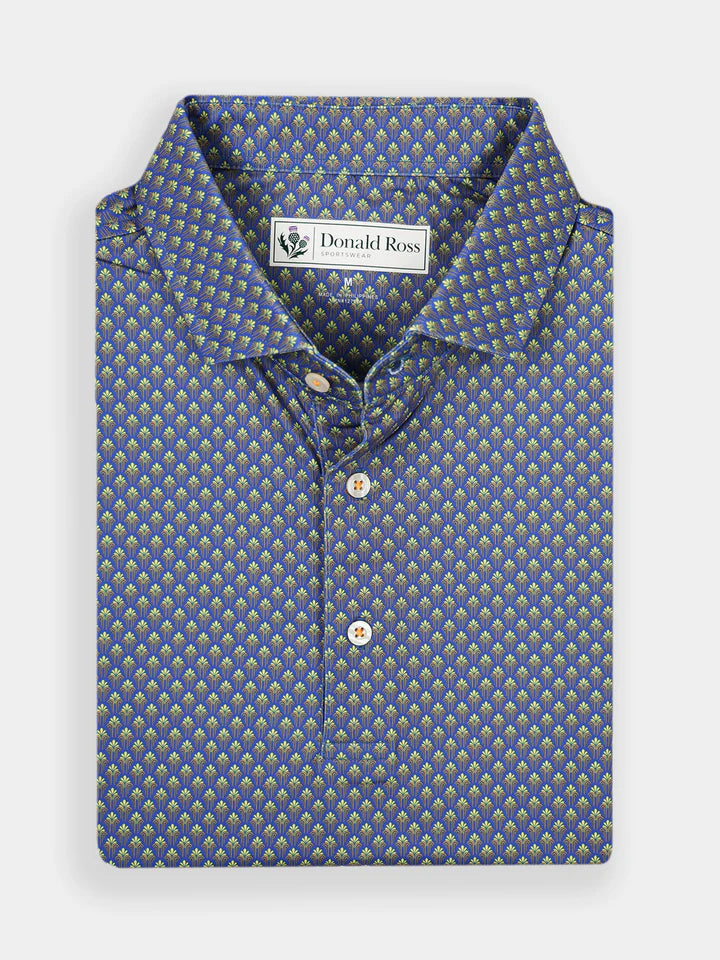 Donald Ross Mens Classic Fit Broadmoor Polo - AMPARO MULTI