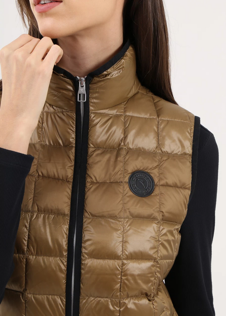 Chervo Women's ESTETA Pro-Therm® Down Vest - BROWN