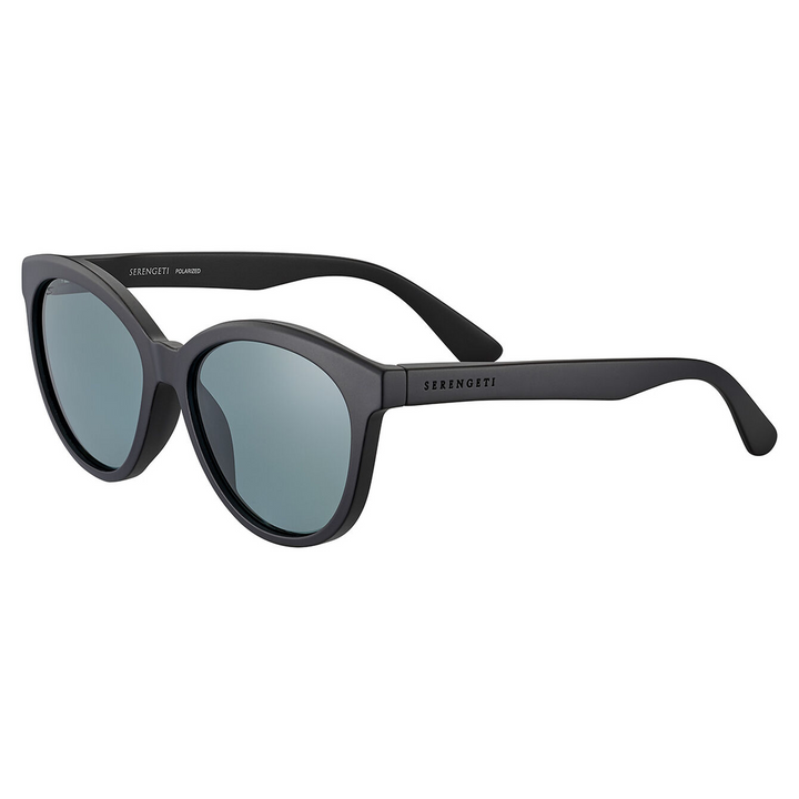 Serengeti ENDEE Cat Eye Polarized Sunglasses - Matte Black